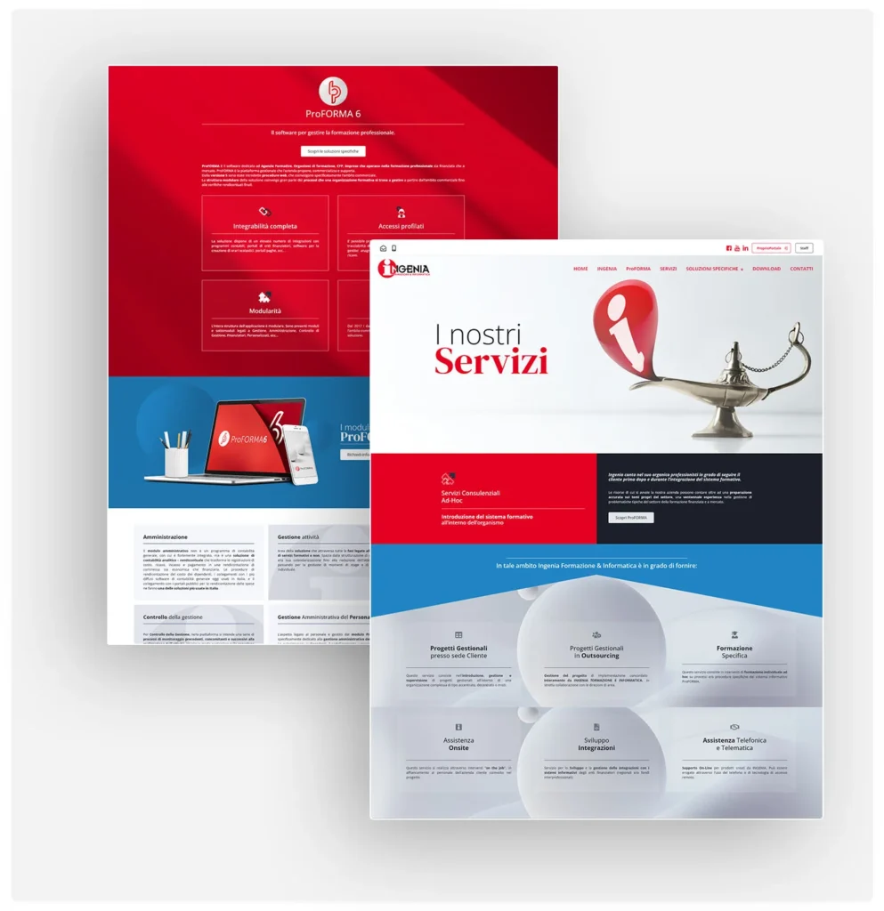 creazione sito web francesca mazzoni ingenia