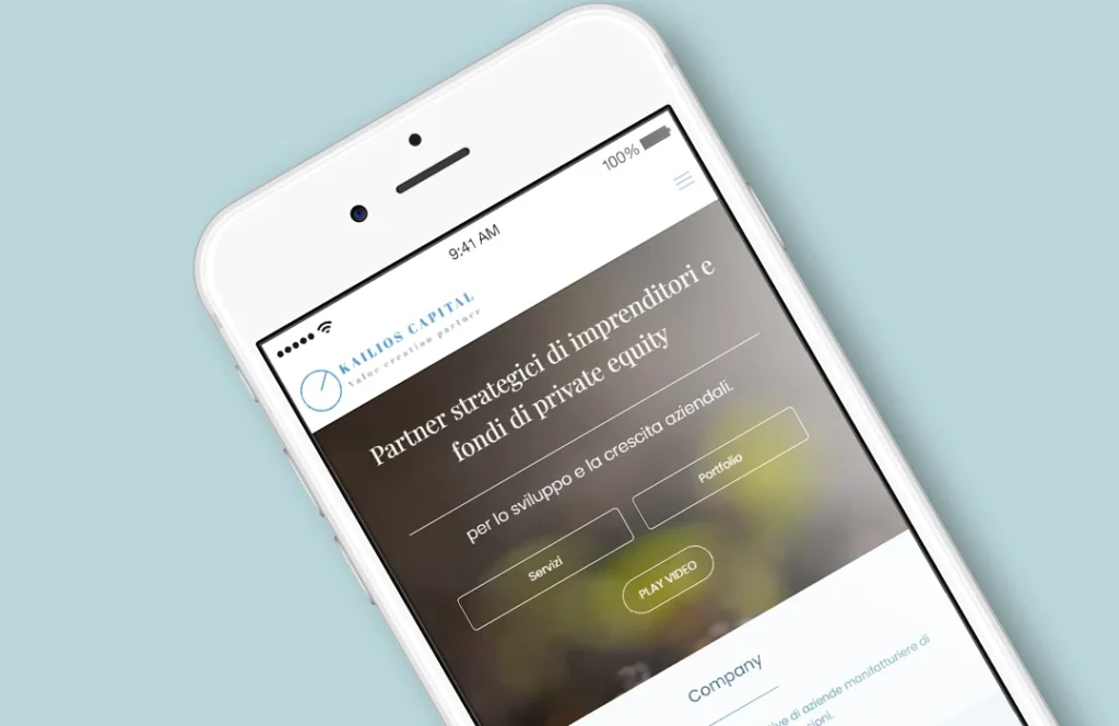 web design francesca mazzoni kailioscapital